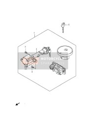 3710212810, Lock Set, Suzuki, 0